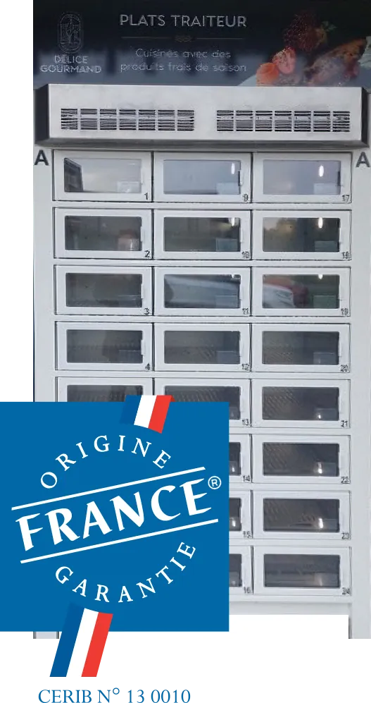 distributeur casier d2c origine france garantie